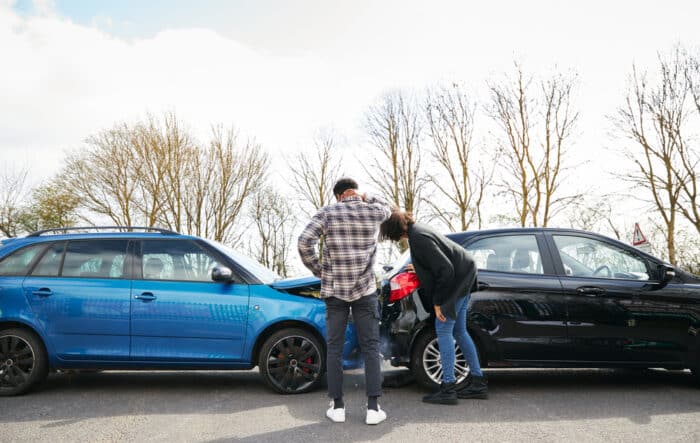 conducteurs après un accident de la route