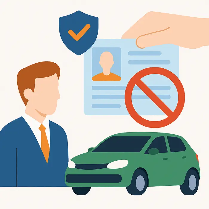 Illustration d’un conducteur recherchant une assurance après une annulation de permis due à une lettre 48SI