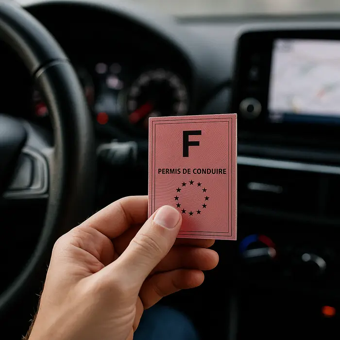 Main sur le volant après récupération de permis et recherche d’assurance