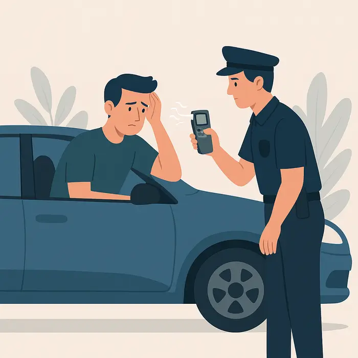 Conducteur à la recherche d’une assurance auto après alcoolémie