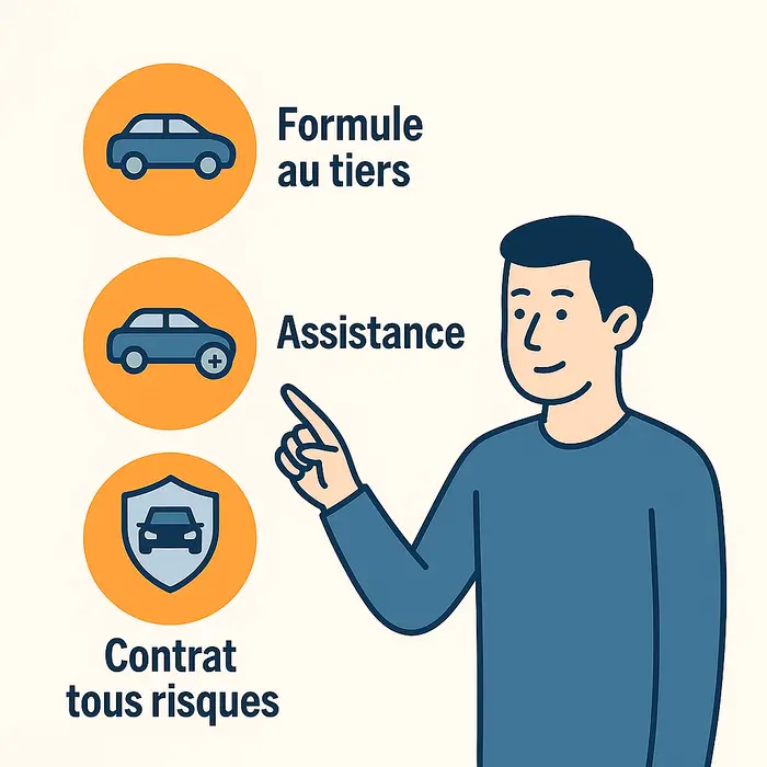 Conducteur évaluant les options d’assurance auto après une annulation de permis liée à l’alcool