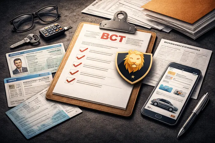 Documents et étapes nécessaires pour obtenir une assurance après une décision BCT en 2026.