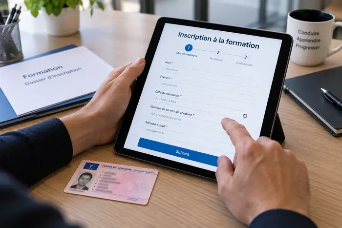 Inscription à un stage de récupération de points avant remboursement par l'assurance