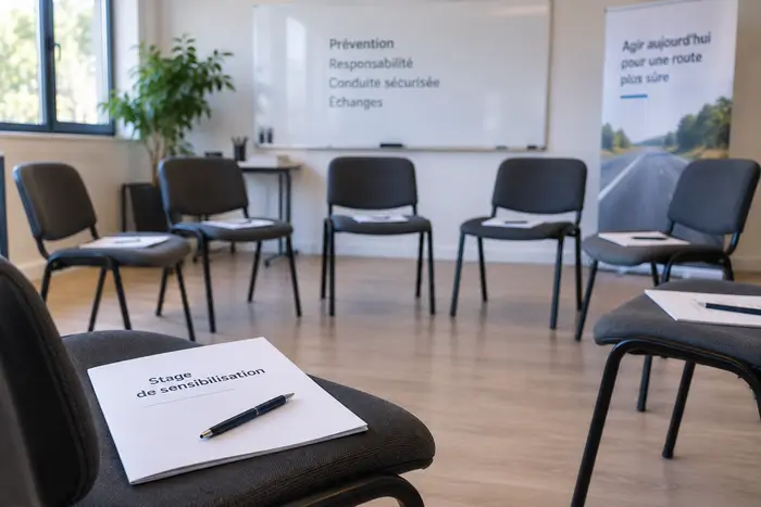 Salle de stage de récupération de points remboursé par l'assurance auto